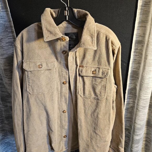 Buffalo David Bitton Heavy Corduroy Button Down Shirt Men's Medium - Picture 1 of 5